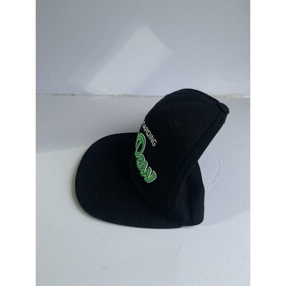 Starter Mountain Dew Skateboarding Snapback Hat The Natural Black & Green - Picture 3 of 6
